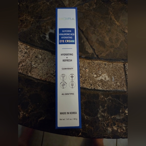 NEW MOIRA Glycerin Hyaluronic Acid Hydrating Eye Cream 1.41oz Korean - Picture 2 of 4